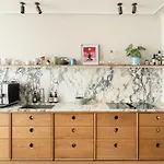 דירה Elegant Scandinavian For 8 Guests קופנהגן